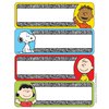 Eureka Peanuts Composition Label Stickers, 2 Sizes, 336PK 656143